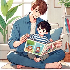 2歳～3歳：絵本の効果のイメージ画像