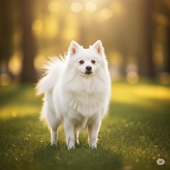 日本スピッツという犬種の画像