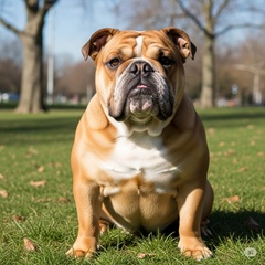 ブルドッグという犬種の画像