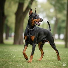 ドーベルマンという犬種の画像