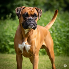 ボクサーという犬種の画像