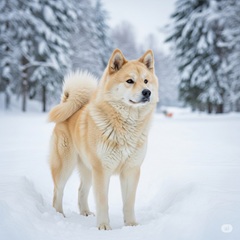  北海道犬という犬種の画像