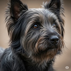 スカイ・テリアという犬種の画像