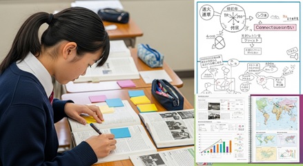 理科・社会  用語の暗記法のイメージ画像