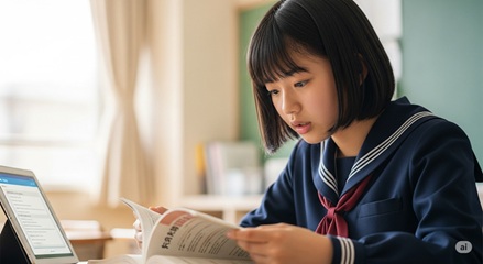 質問できる環境を作る：中3部活引退後のイメージ画像