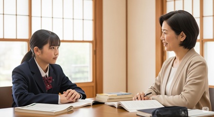 保護者や先生との連携：中3部活引退後のイメージ画像