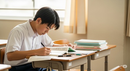 【先輩の体験談】部活引退から逆転合格！A先輩・B先輩の勉強法：中3部活引退後のイメージ画像