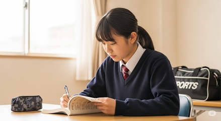 部活引退から始まる高校受験、諦めずに努力を続けるキミへ：中3部活引退後のイメージ画像