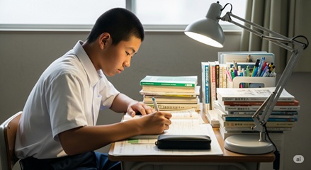 部活引退から半年で偏差値10アップしたA先輩の勉強法とは？（野球部・引退8月末）のイメージ画像