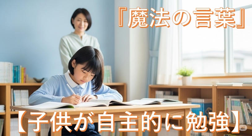 【受験生の親必見】『勉強しなさい』逆効果？魔法の声かけと環境作り