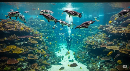 京都水族館 ペンギン イルカ