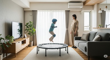 子供のトランポリン遊びの危険な例と安全な遊び方（OK/NG）