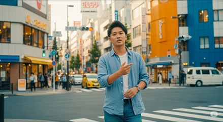 質問に答える様子を表すイメージ