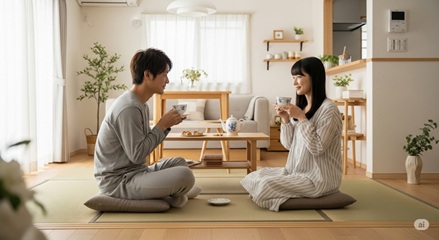 家事代行サービス利用後の部屋のアフター