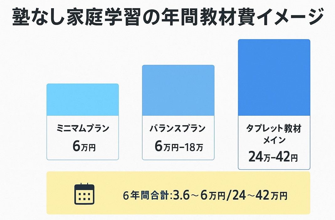 算数・国語・英語・理科社会のつまずき方別に、相性の良いドリルや通信教育のタイプを整理した早見表