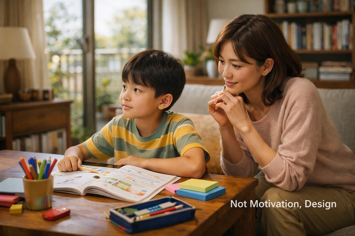 英語学習が続かない家庭で起こりがちな声かけのすれ違い