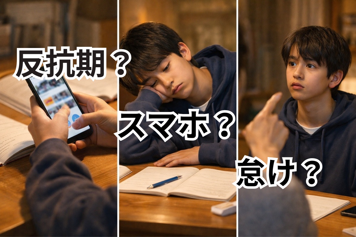 中学生のやる気低下と誤解されやすい原因のイメージ