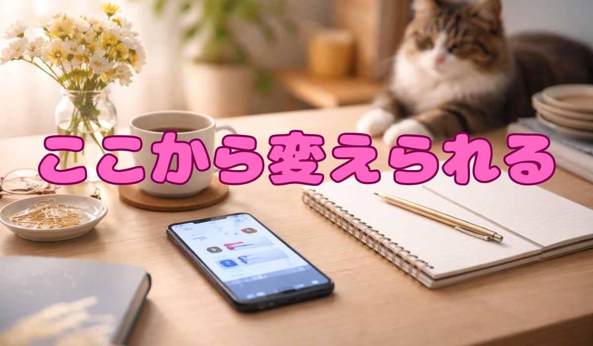 猫好き婚活で次の行動に進むイメージ