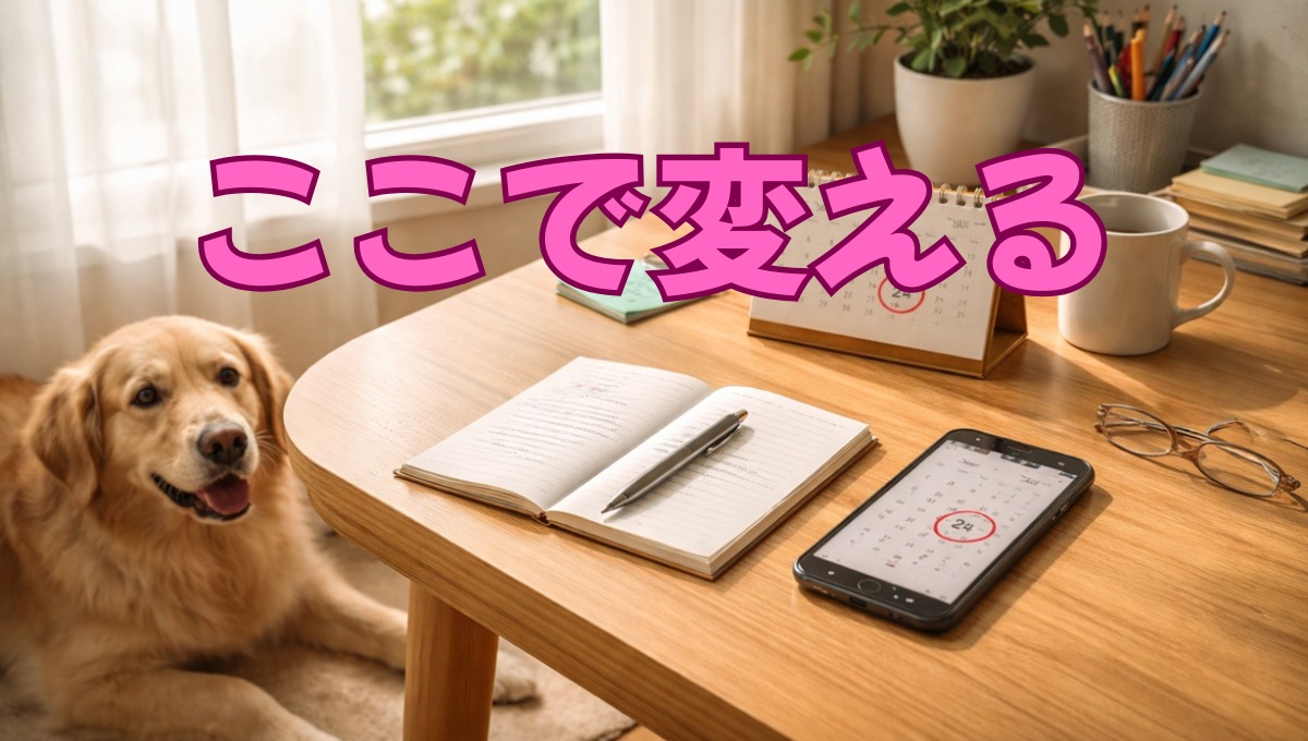 犬好き 出会いを変える決断をする直前のイメージ
