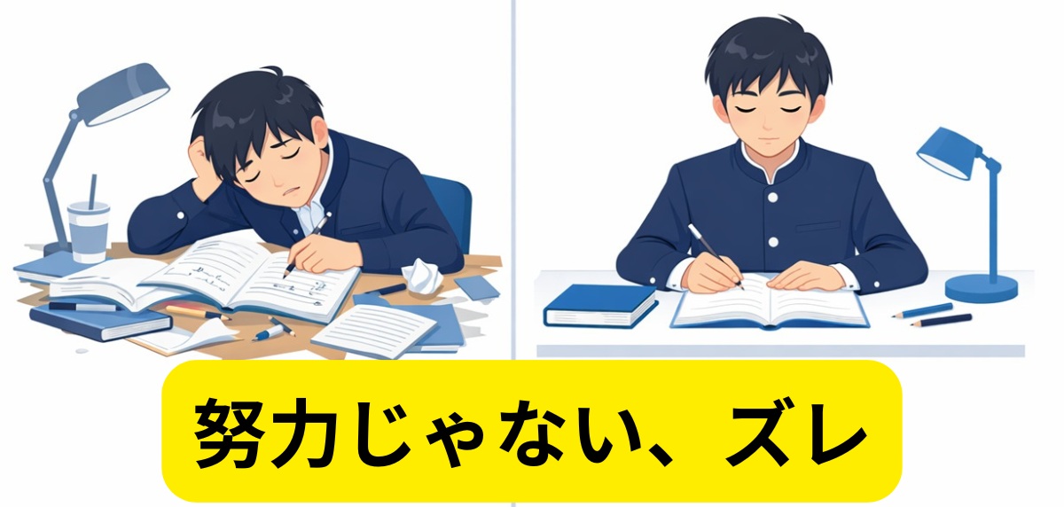 努力しているのに成果が出ない原因と正しい学習方法の違い