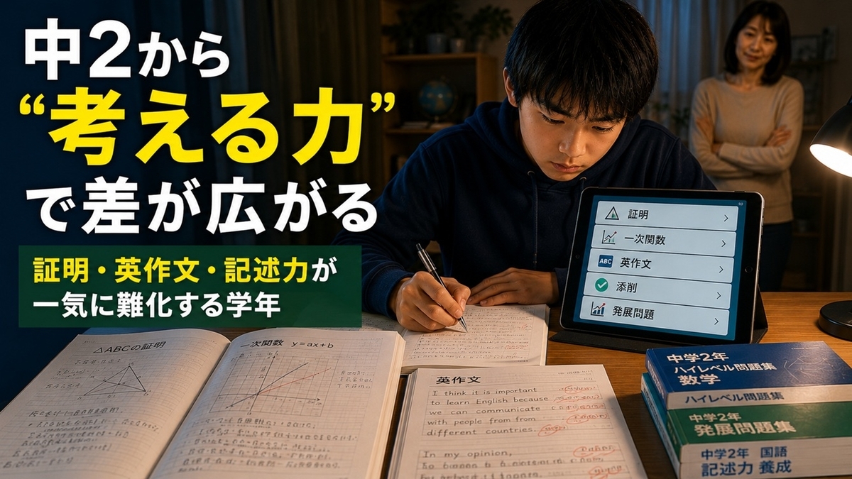 Z会中学2年生の口コミ・評判【2026年版】｜難関高校志望・上位層に強い
