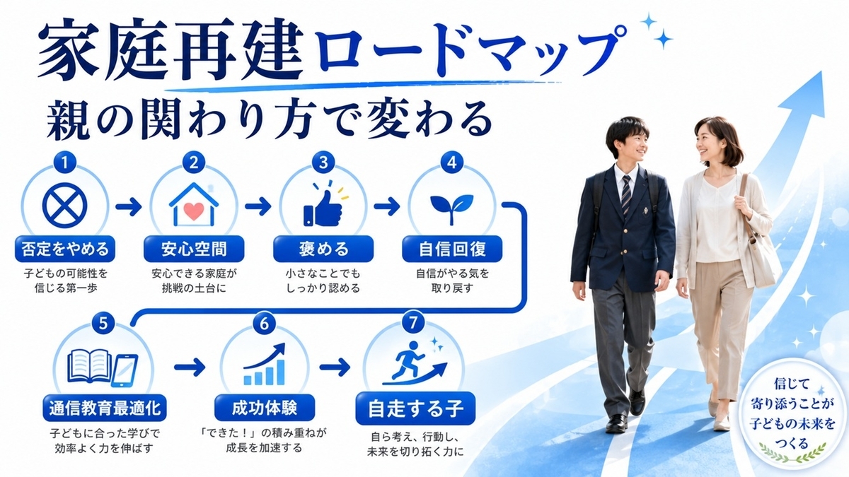 中学生の家庭学習を観察・最小行動・開始条件の固定で再開する7日間プラン