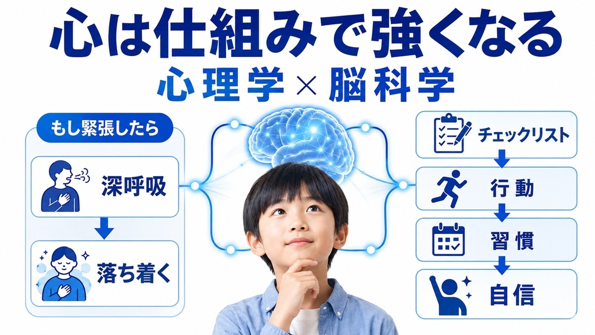 心理学と脳科学で自己肯定感を育てる方法