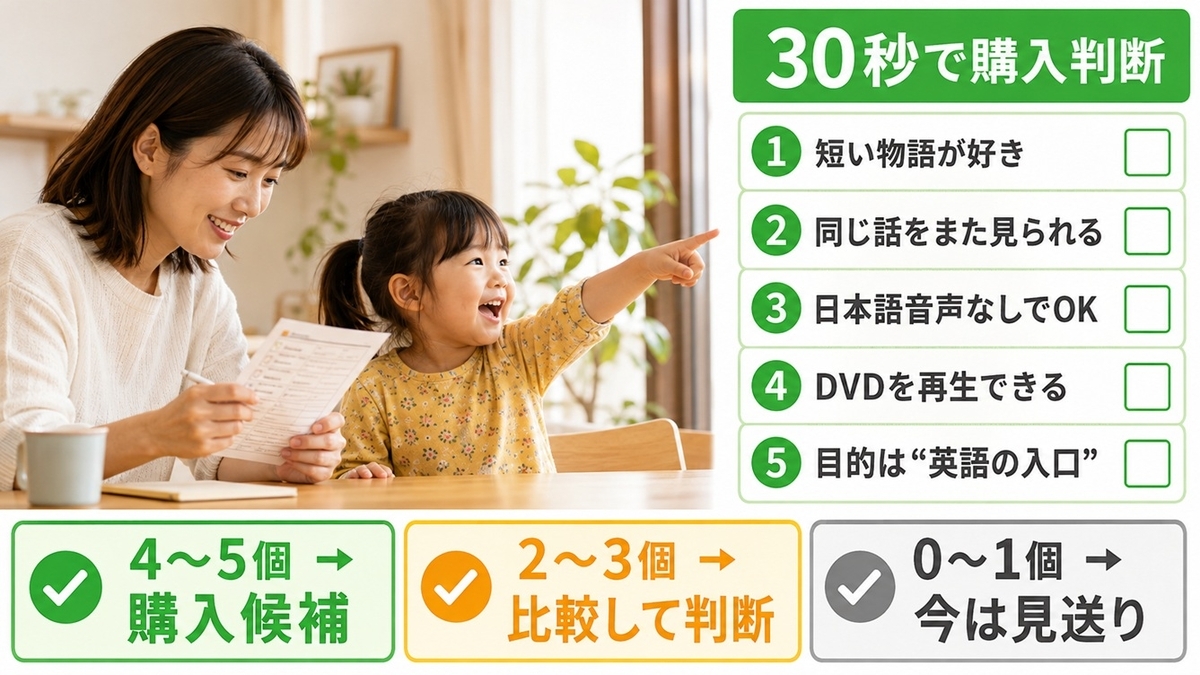 うっかりペネロペが家庭に合うか5項目で判断する購入前30秒チェック