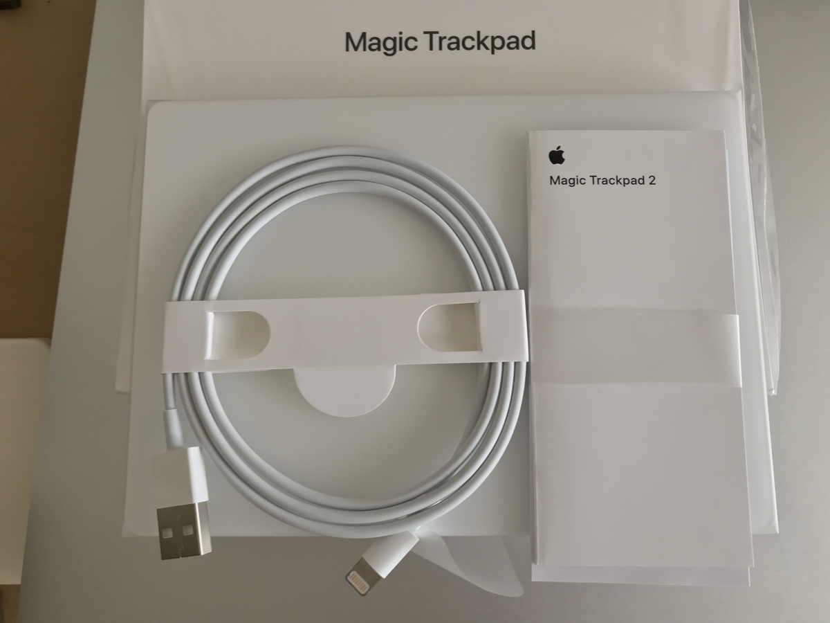 Magic Trackpad  開封