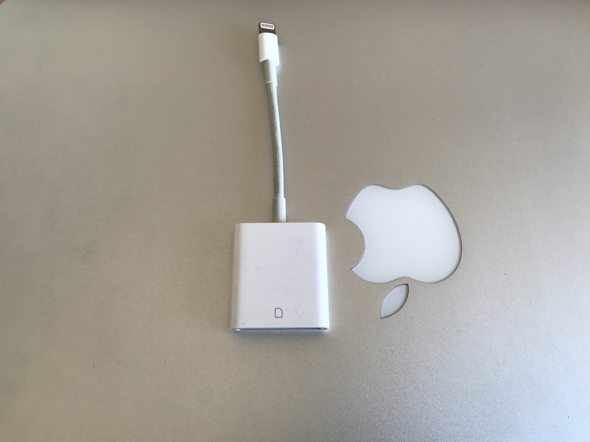 ダメになったLightningカメラアダプター