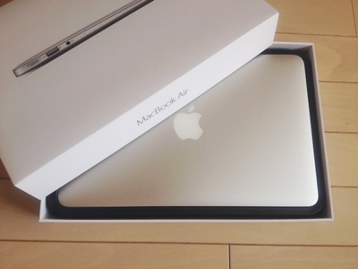 MacBook Air 開封