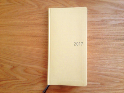 ほぼ日weeks2017 クリームイエロー