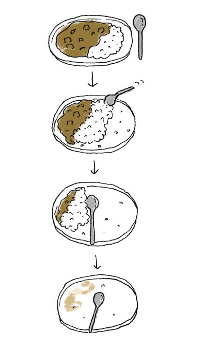 カレーライス イラスト