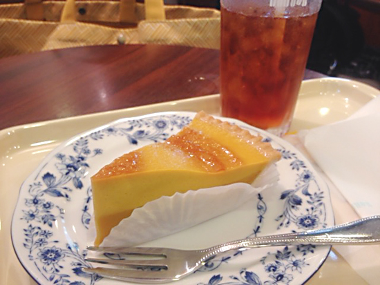 ドトール かぼちゃタルト