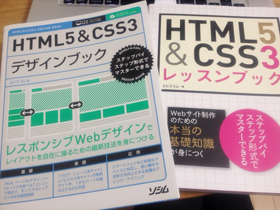 HTML&CSS5 レッスンブック デザインブック