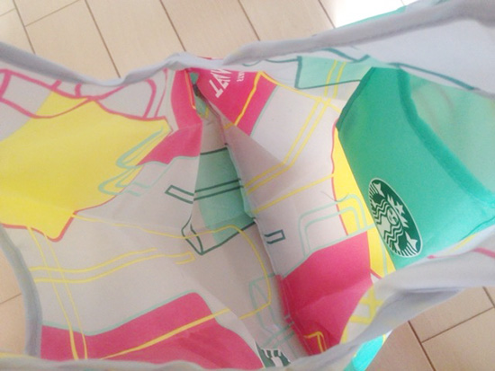 スタバ パッカブルバッグ