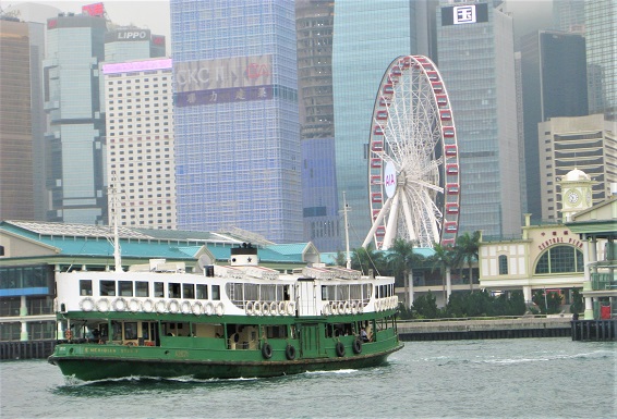 コロナ禍後の香港旅記 散策1日目 いよいよスターフェリーに乗船