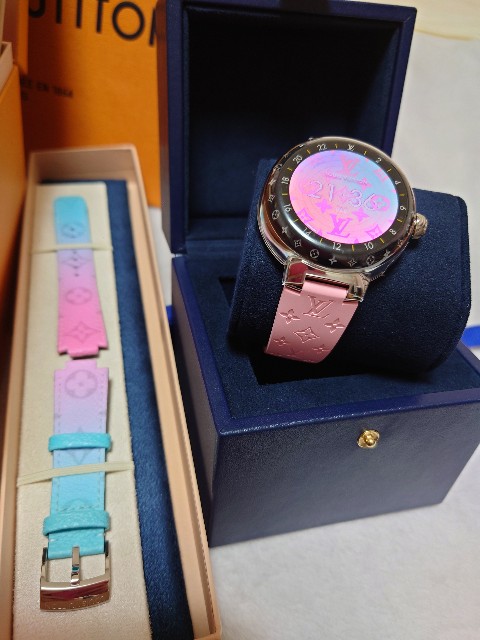 louis vuitton タンブールホライゾン　ラバーバンド 2025年最新】LOUIS VUITTON レディース ラバーベルトの人気