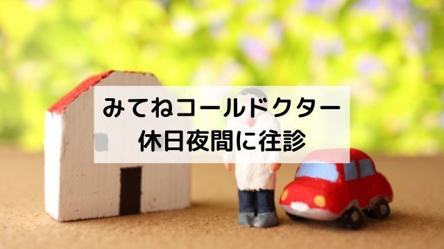 みてねコールドクター休日夜間に往診