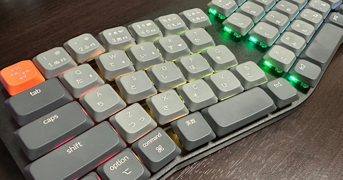 最近買ったキーボードの特徴をざっくりと紹介する(アリス配列 最近買ったキーボードの特徴をざっくりと紹介する(アリス配列