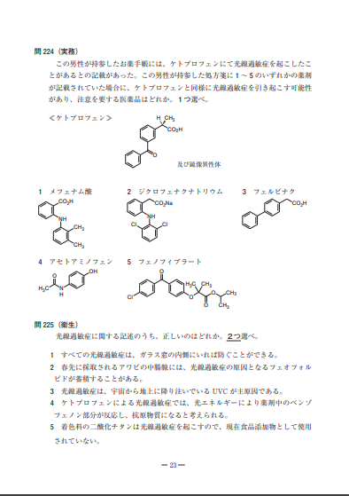 薬と副作用と構造式の話 Chikanism
