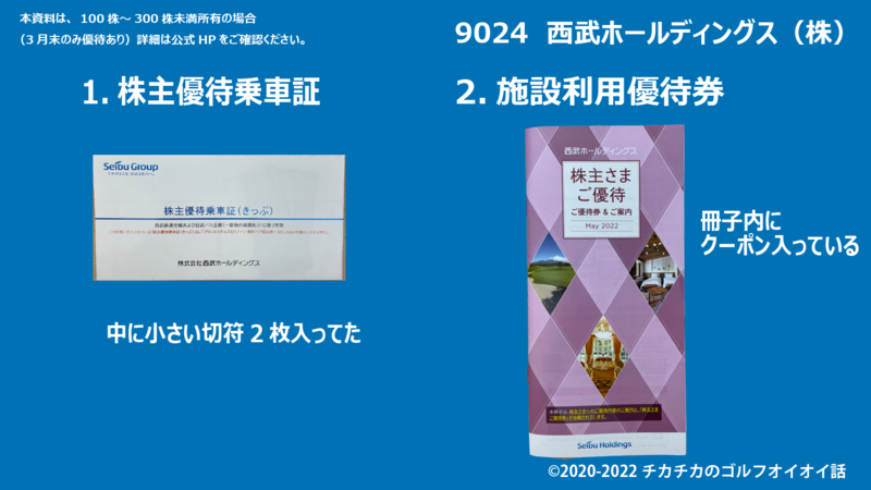 西武Hlds株主優待