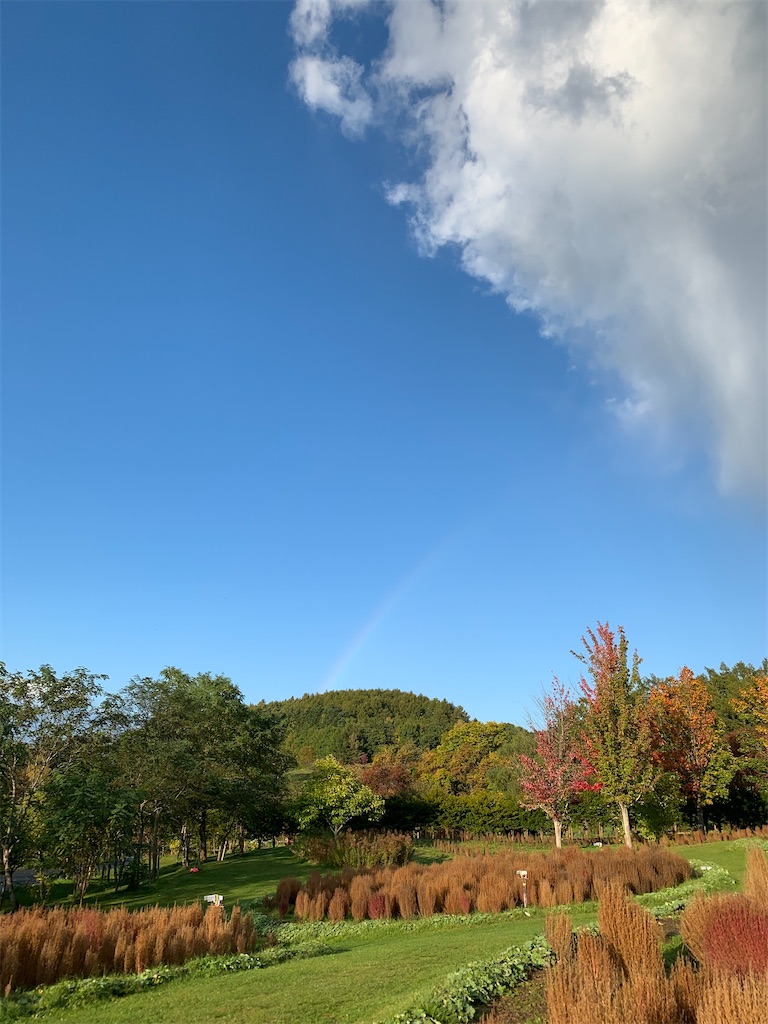 由仁町 ゆにガーデン 北海道最大級 000株のコキアの丘 真っ赤なコキアを見たくて ゆにガーデン へ ちきちきのおでかけ日記