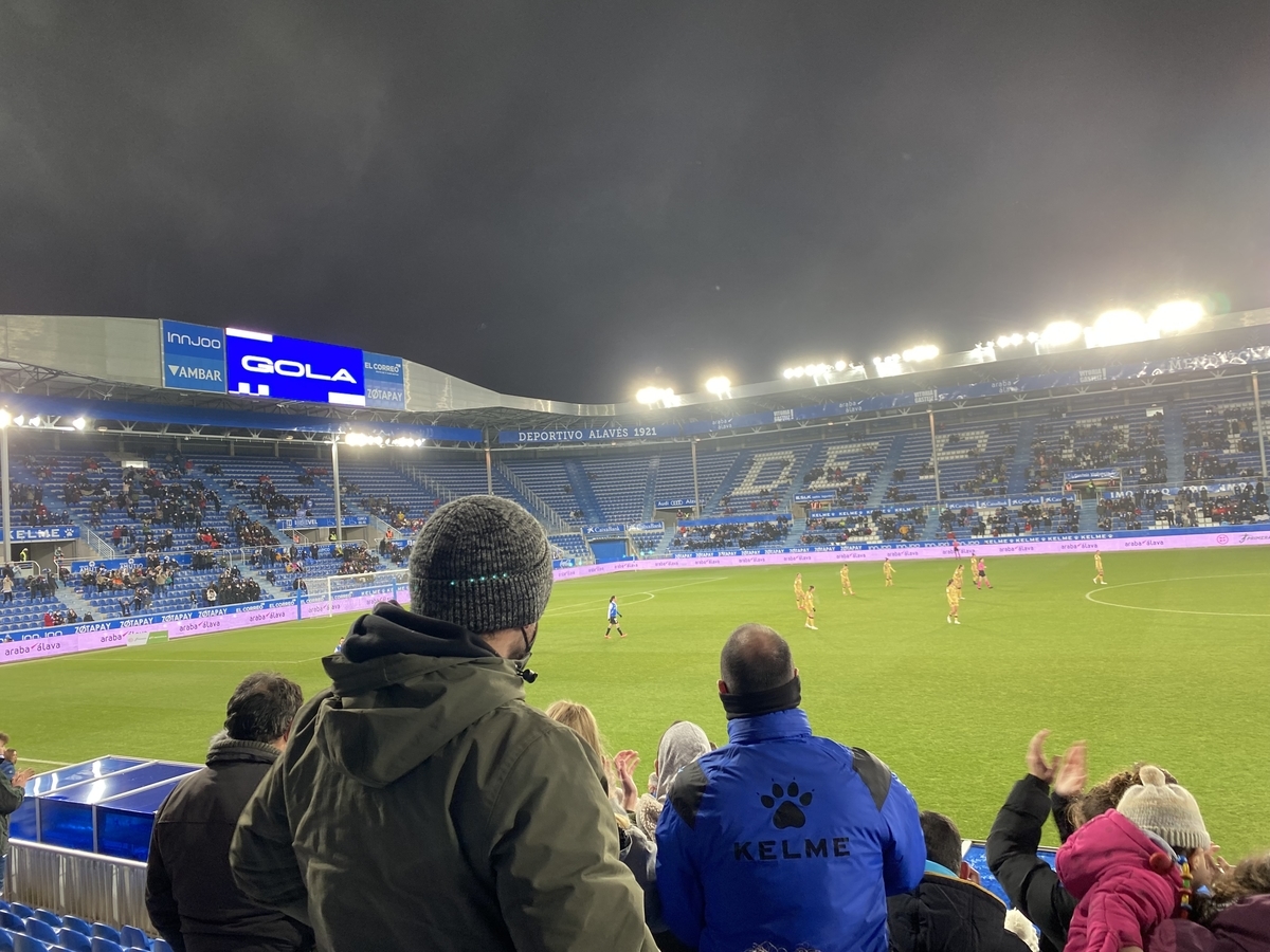 デポルティーボ・アラベスの試合観戦をしてきました⚽【スペイン留学・バスク州】 まめちき日記