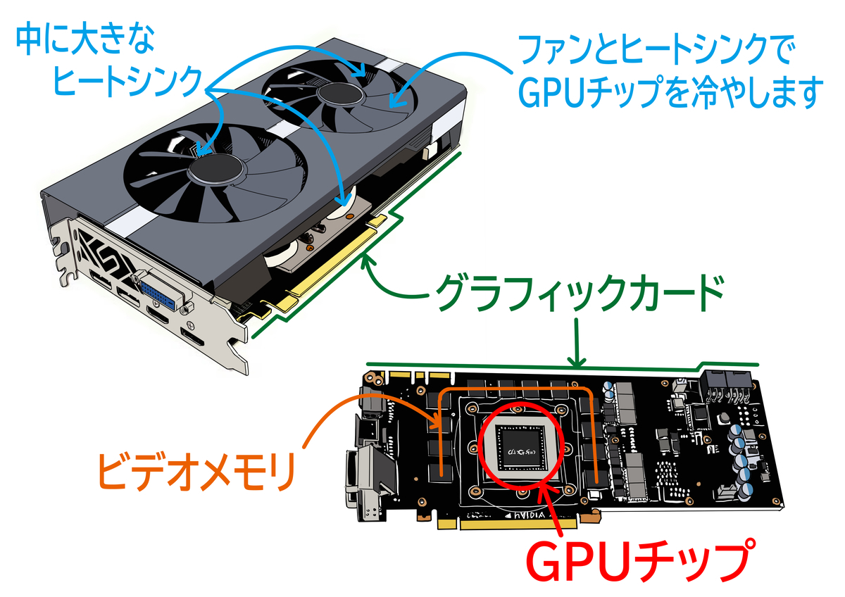 🔰アラフィフおばさん自作PCに挑戦！！ パーツ紹介 グラフィック