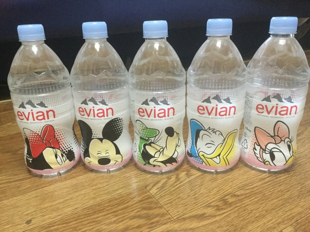 ディズニー エビアン 可愛いよ ディズニー好き陸マイラーchikochikorinのブログ