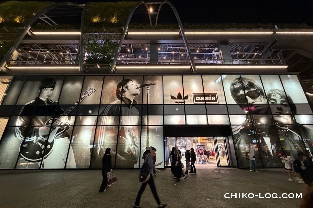 Oasis×adidasコラボグッズ！渋谷宮下パークの店舗に行ってみたよ