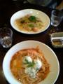 メインのパスタ