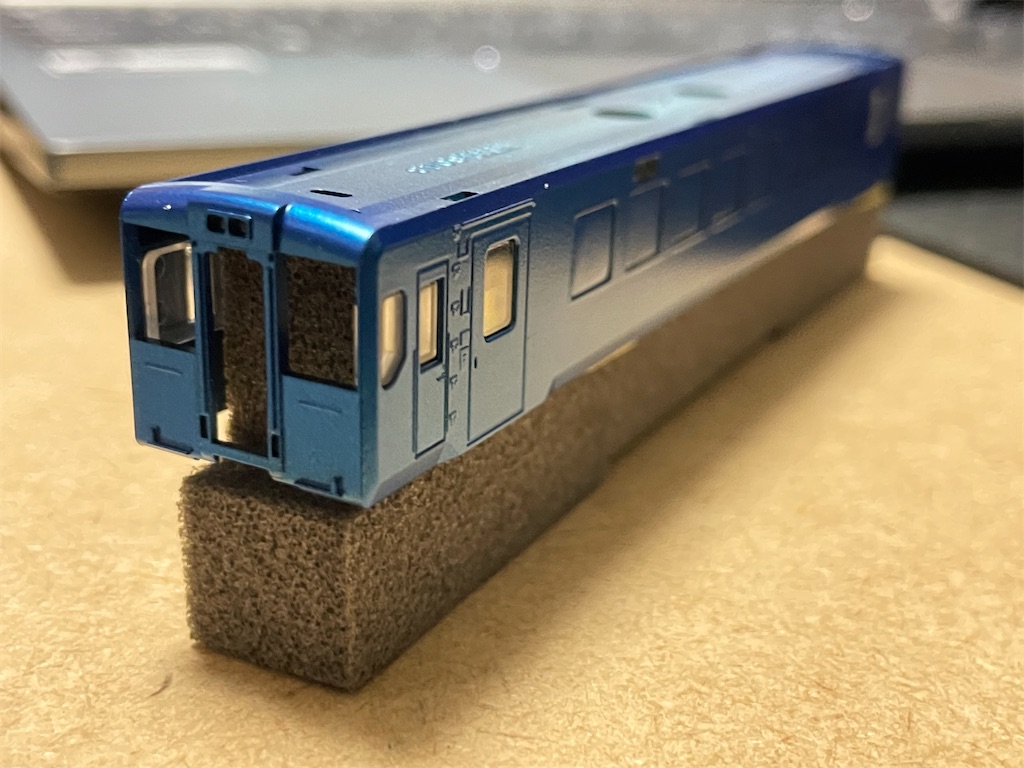 キハ110改・SUBARU仕様を作り直す2<塗装〜完成まで> - りちうむ