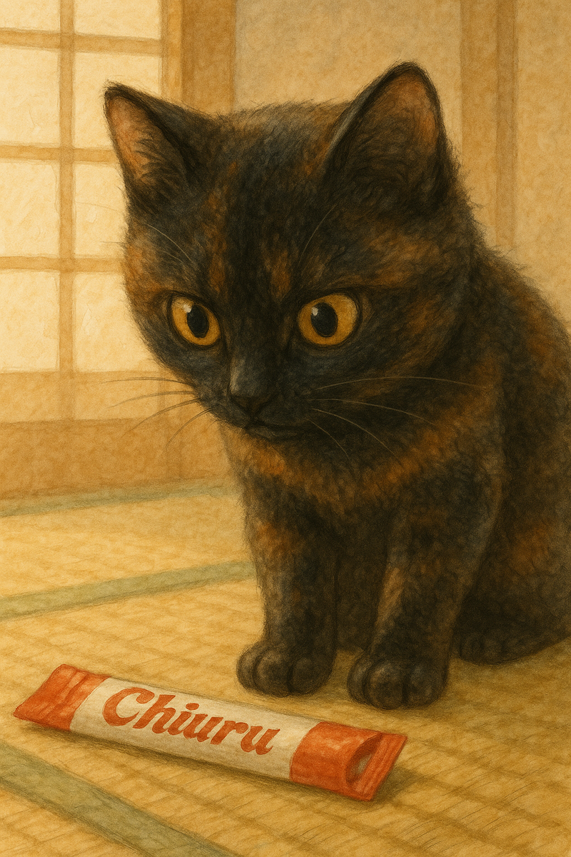 2025年5月17日「猫が夢中になる「チュール」の秘密とは？あんみつの